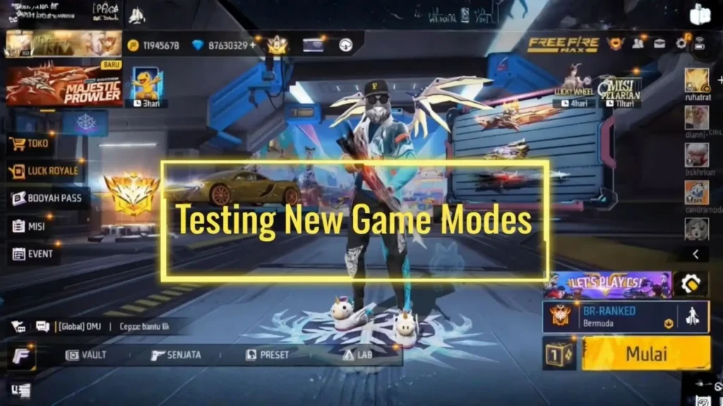 Testing New Game Modes