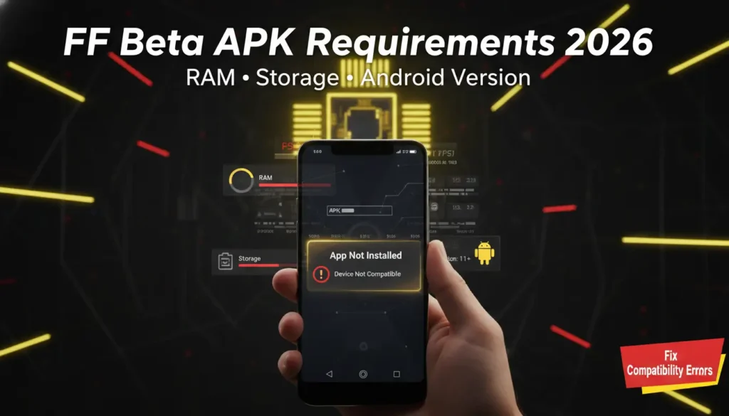 FF Beta Testing APK minimum and recommended requirements