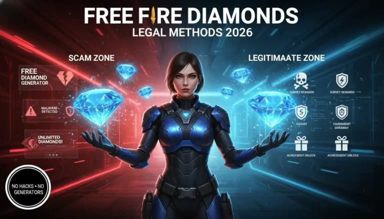 How to Get Free Fire Diamonds Legally